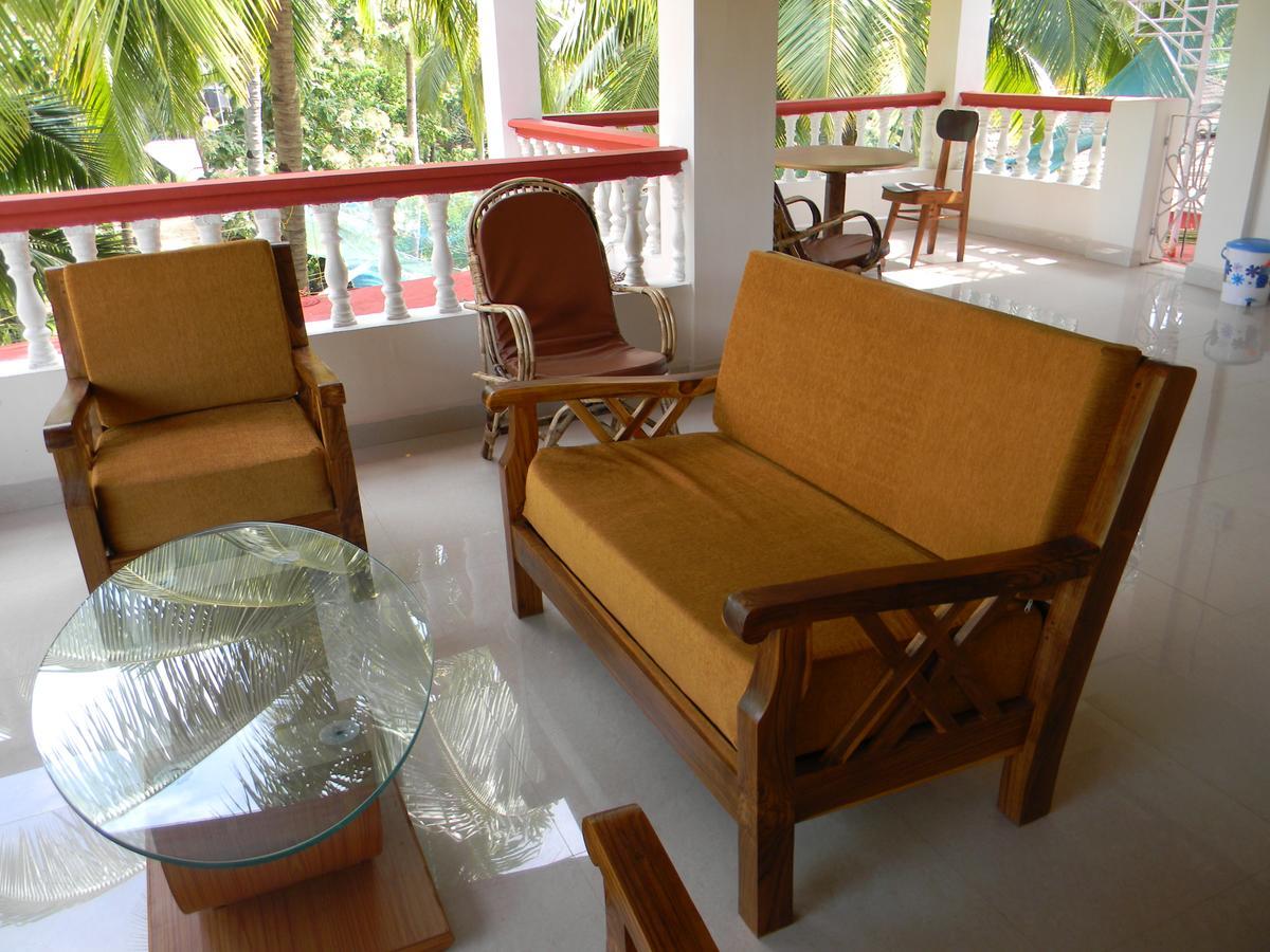 Maria Paulo Guest House Bar And Restaurant Агонда Экстерьер фото